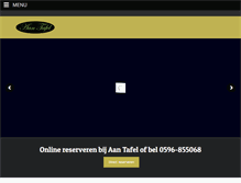 Tablet Screenshot of aantafel.eu